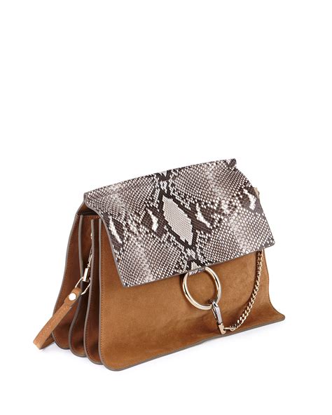 buy chloe faye bag online|chloe faye python bag.